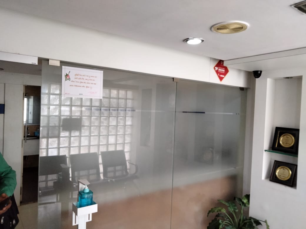 inside of building